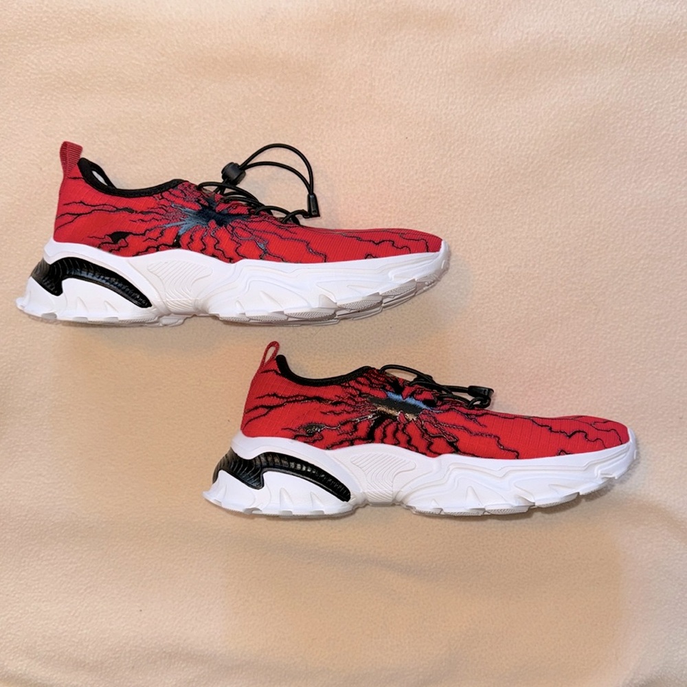 Red, Black and White size 37 Bronax Sneakers